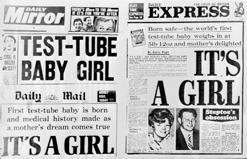 Illustration for article titled How the World Reacted to the First 'Test Tube' Baby
